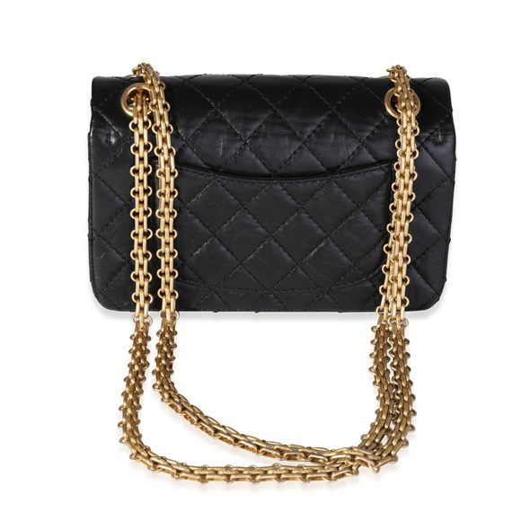Chanel Black Quilted Aged Calfskin Reissue 2.55 224 - Picture 3 of 8